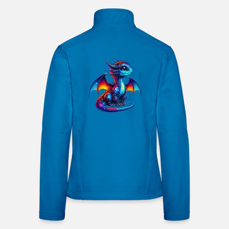 Drache Frauen Softshelljacke