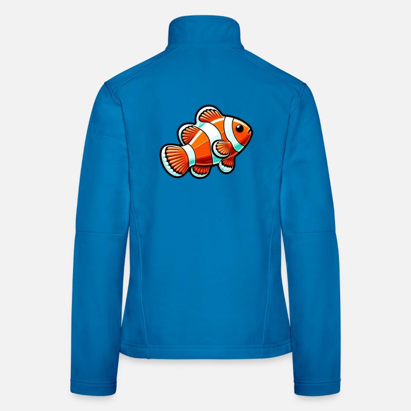 Clownfisch Frauen Softshelljacke