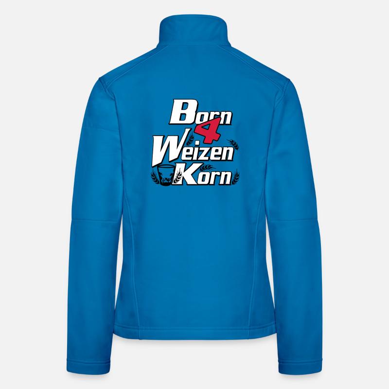 Wheat grain - born 4 grain - Party Fun --- Women's Softshell Jacket