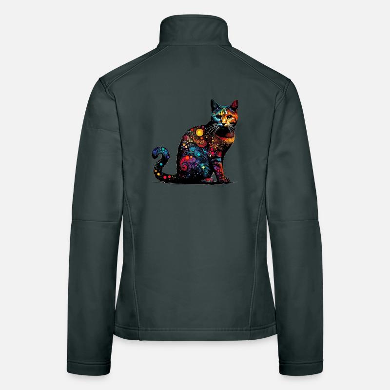Cat Women's Softshell Jacket