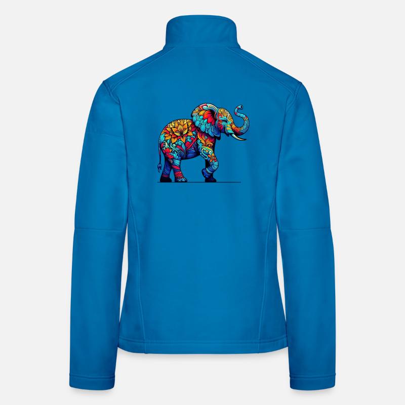 Elefant Frauen Softshelljacke