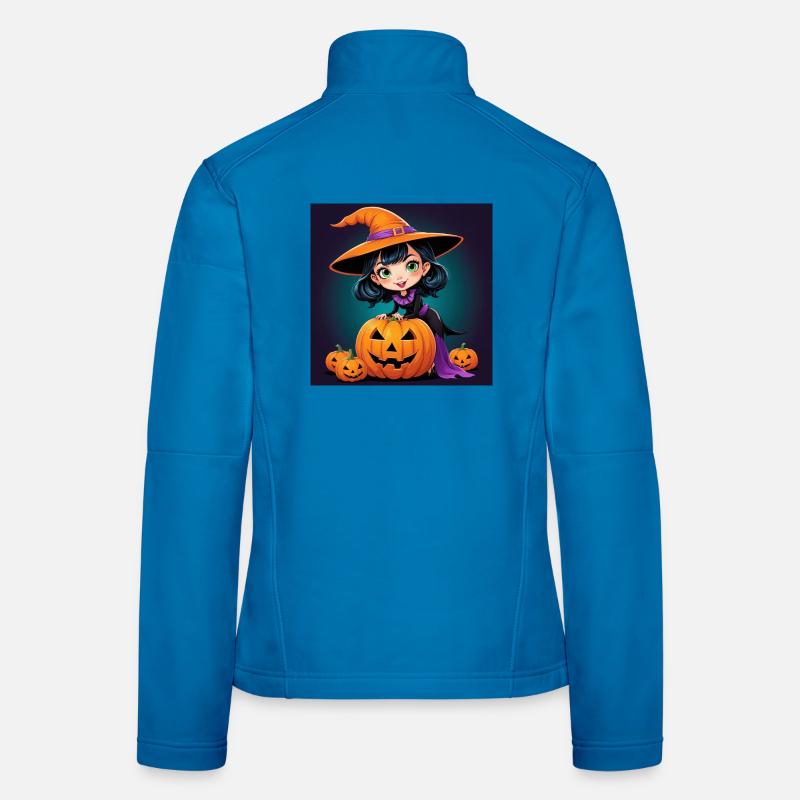 Sorcière d’Halloween Veste en tissu softshell Femme