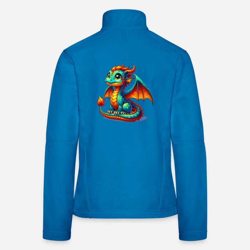 Drache Frauen Softshelljacke