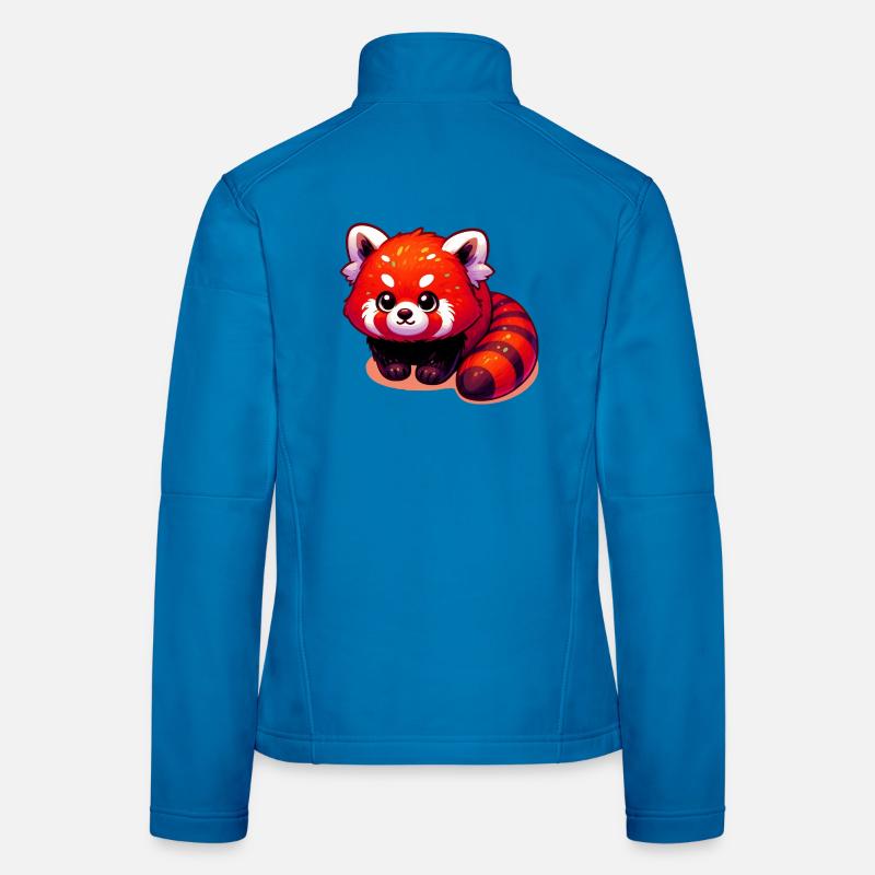 Kleiner Panda Frauen Softshelljacke
