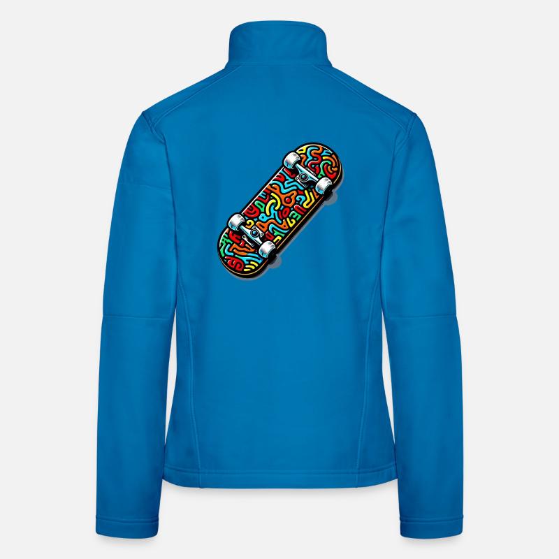 Skateboard Women's Softshell Jacket