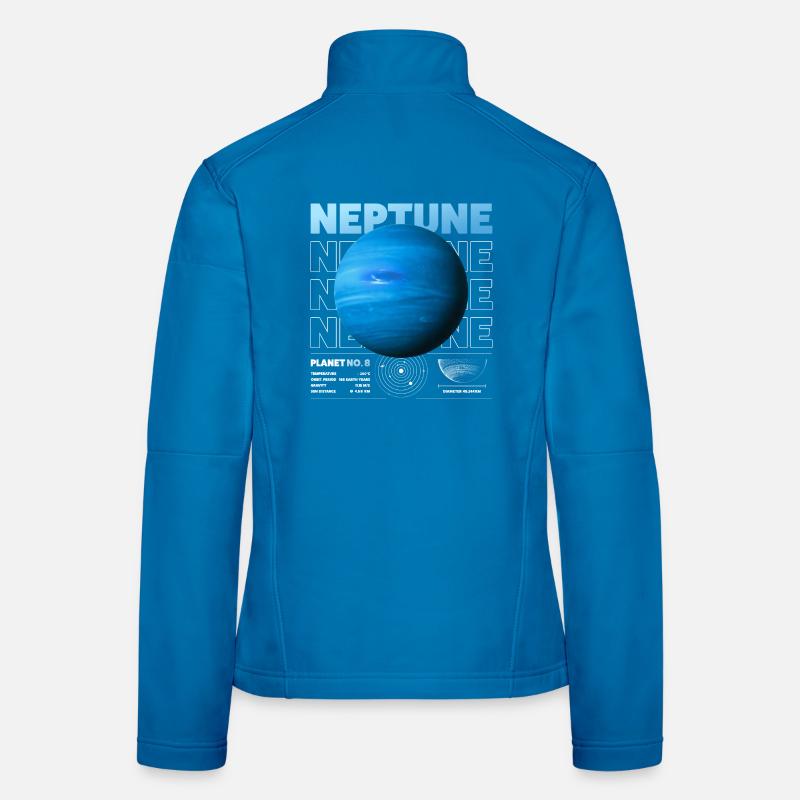Neptune details Women's Softshell Jacket
