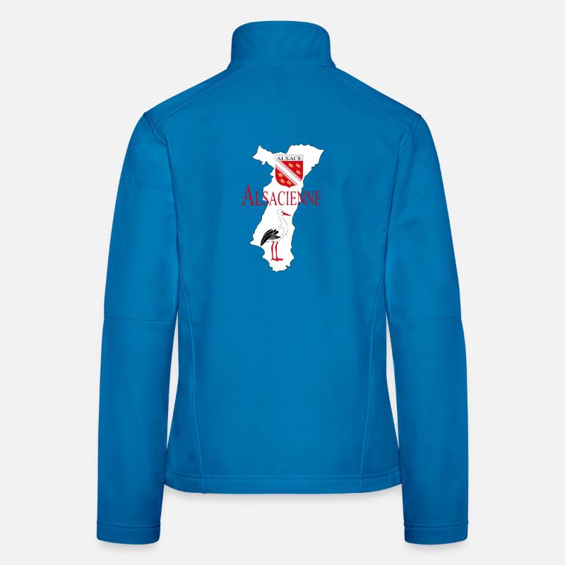 Elsässisch Frauen Softshelljacke