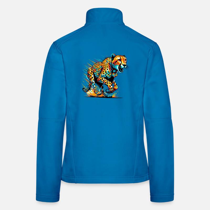 Gepard - Frauen Softshelljacke - Lichtblau