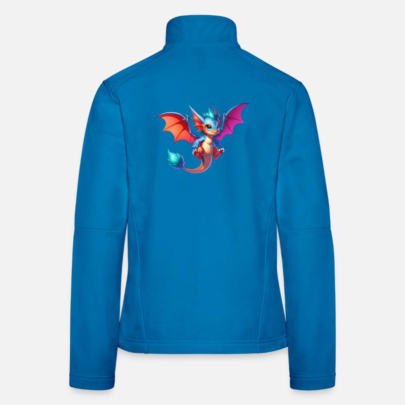 Drache Frauen Softshelljacke