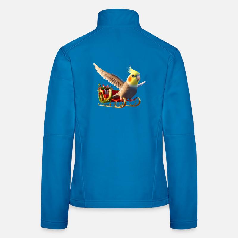 Weihnachtsnymph (01) - Frauen Softshelljacke - Lichtblau