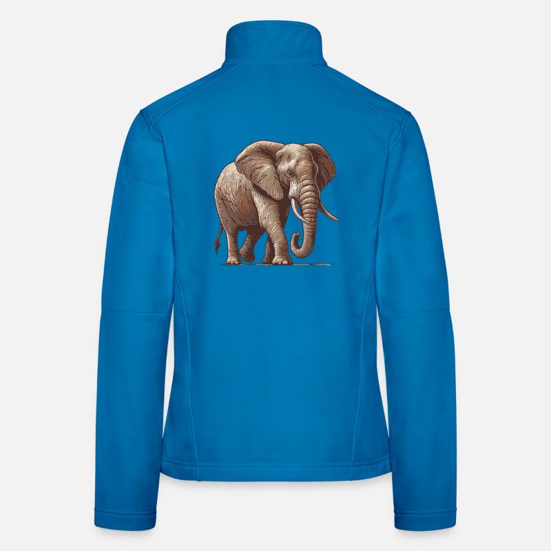 Elefant Frauen Softshelljacke