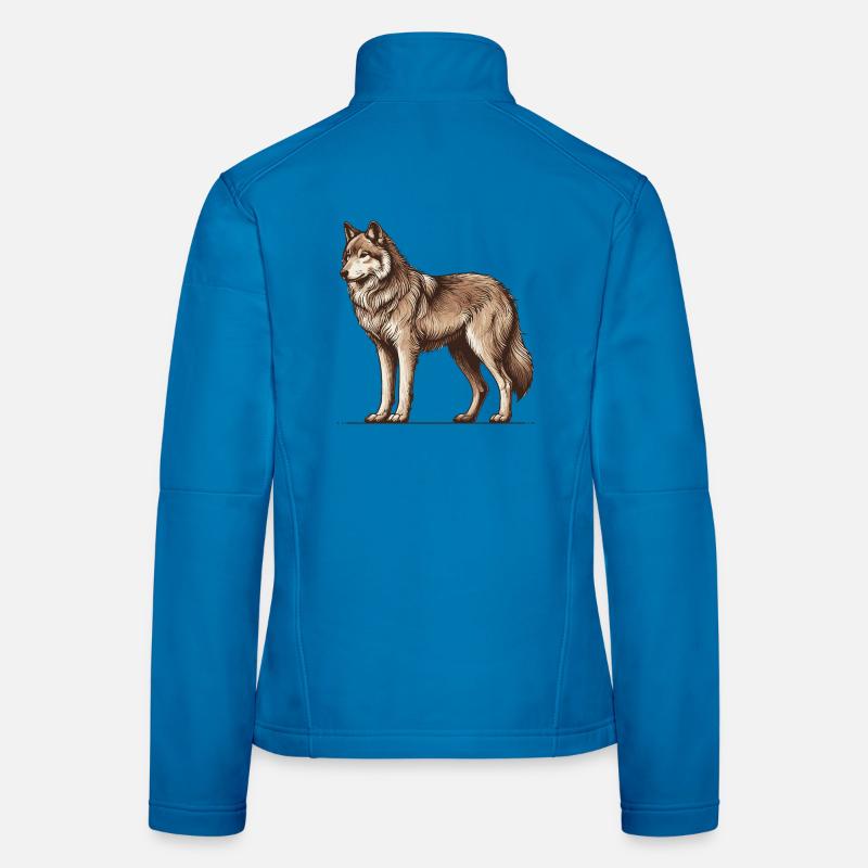 Loup Veste en tissu softshell Femme