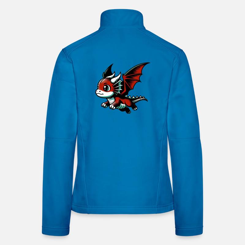 Drache Frauen Softshelljacke