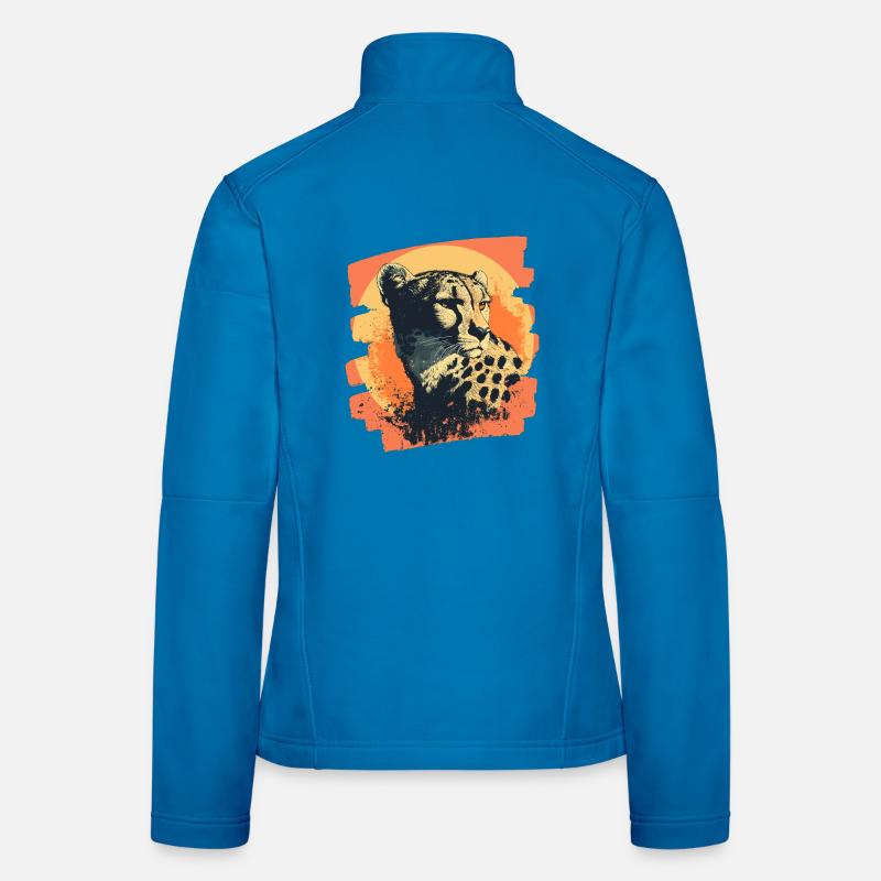 Guépard Veste en tissu softshell Femme