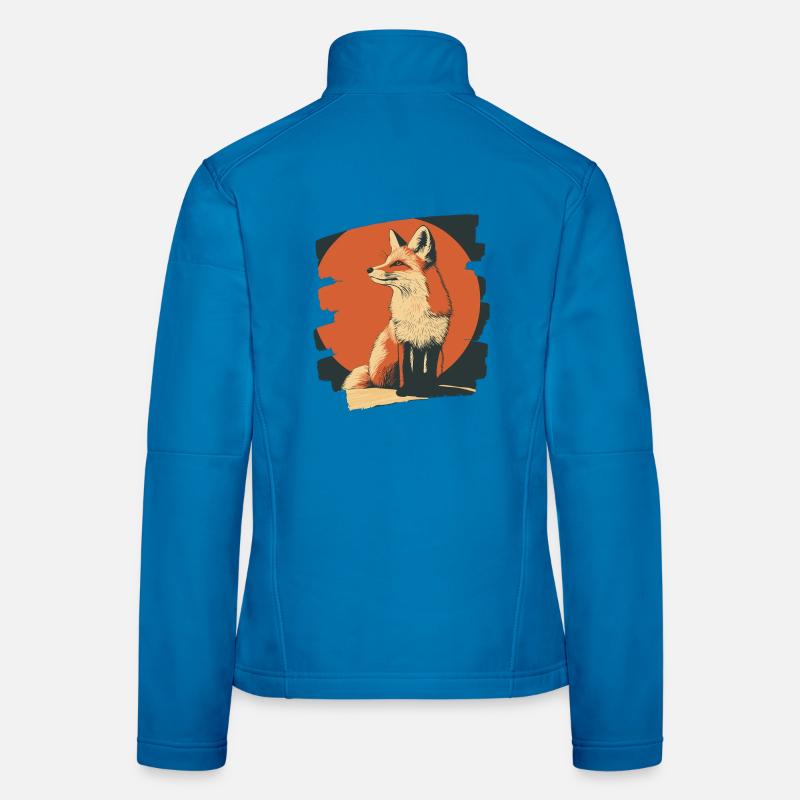 Fox Retro Women's Softshell Jacket