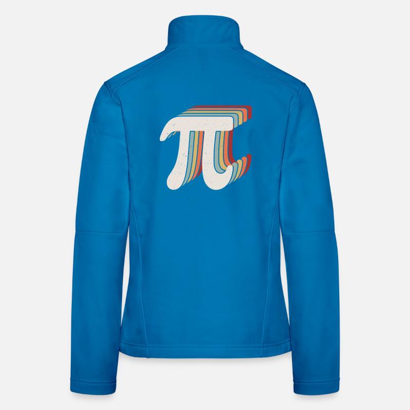 Frohen Pi Tag Frauen Softshelljacke