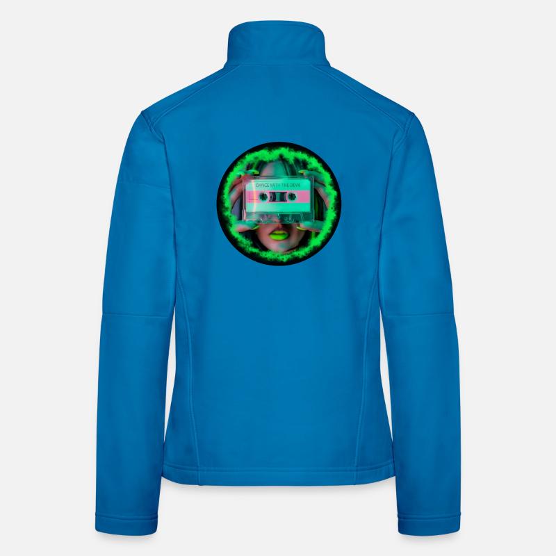 Danse avec le diable V2 Veste en tissu softshell Femme