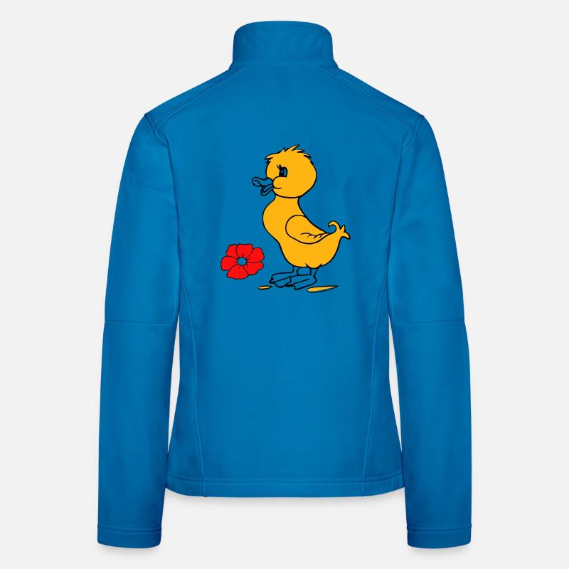 Easter chicks Happy Easter Women's Softshell Jacket