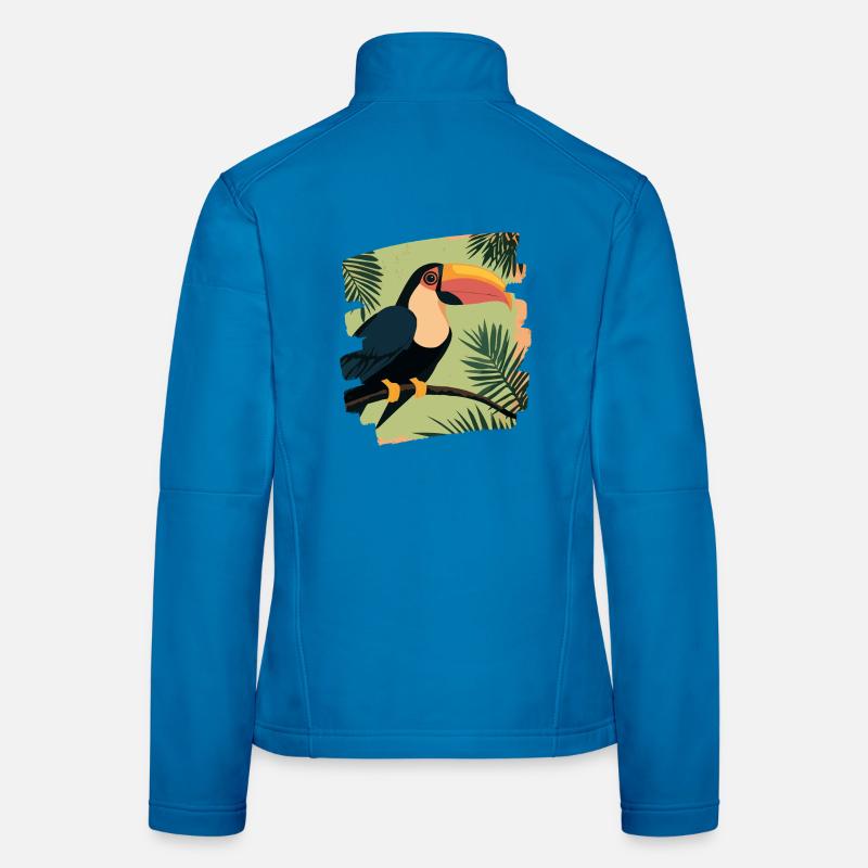 Toucan Veste en tissu softshell Femme