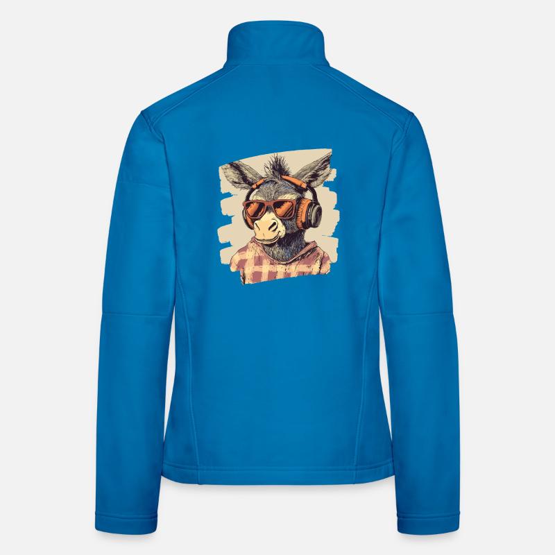 Esel Frauen Softshelljacke