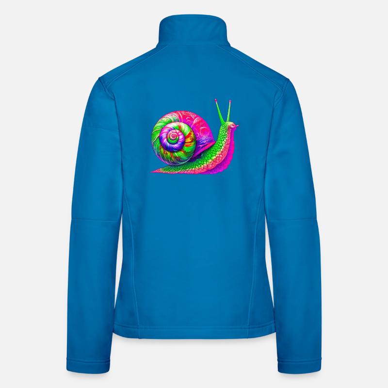 Escargot Veste en tissu softshell Femme
