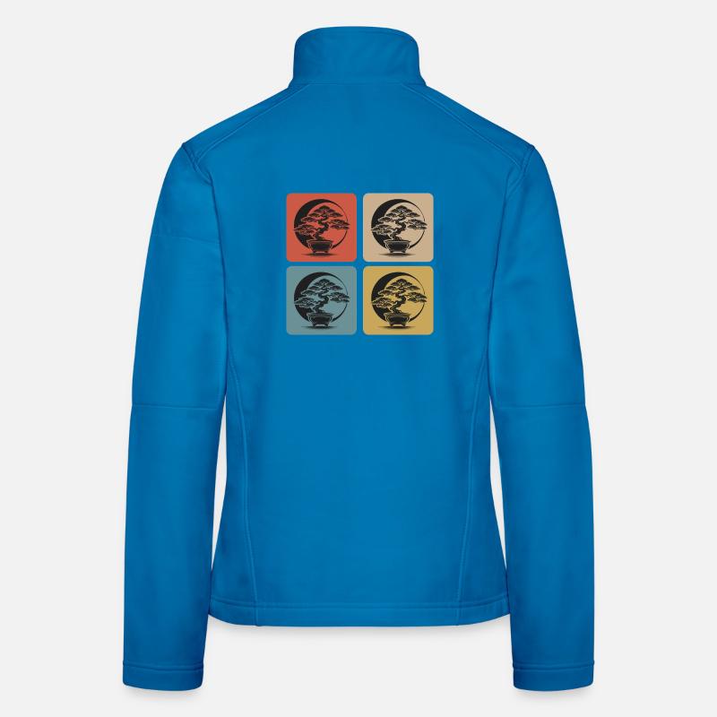 Bonsai Sunset Women's Softshell Jacket