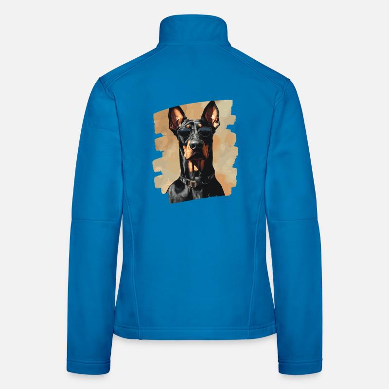 Dobermann Frauen Softshelljacke