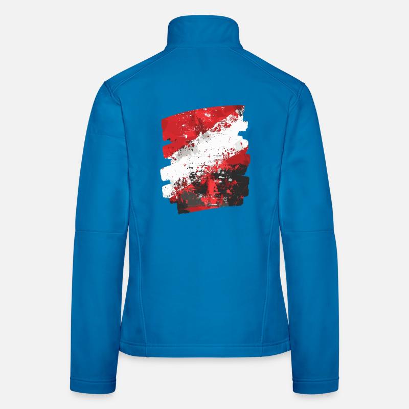 Austria Flag Austria Women's Softshell Jacket