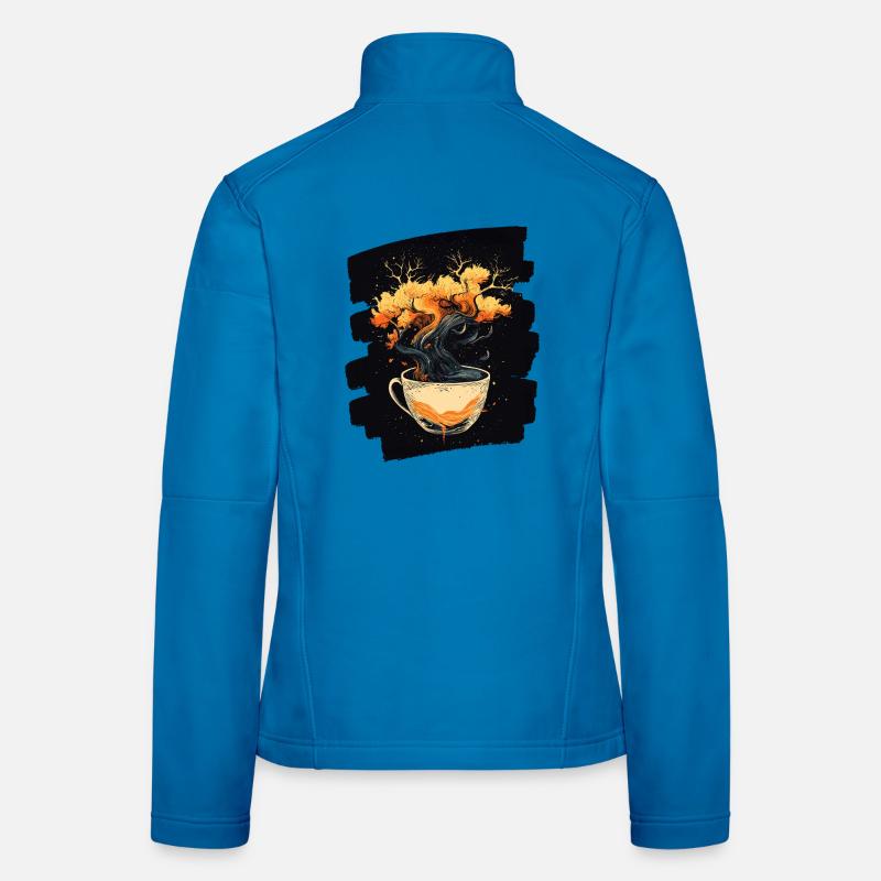 Coffee Coffee Coffee Lovers Women's Softshell Jacket