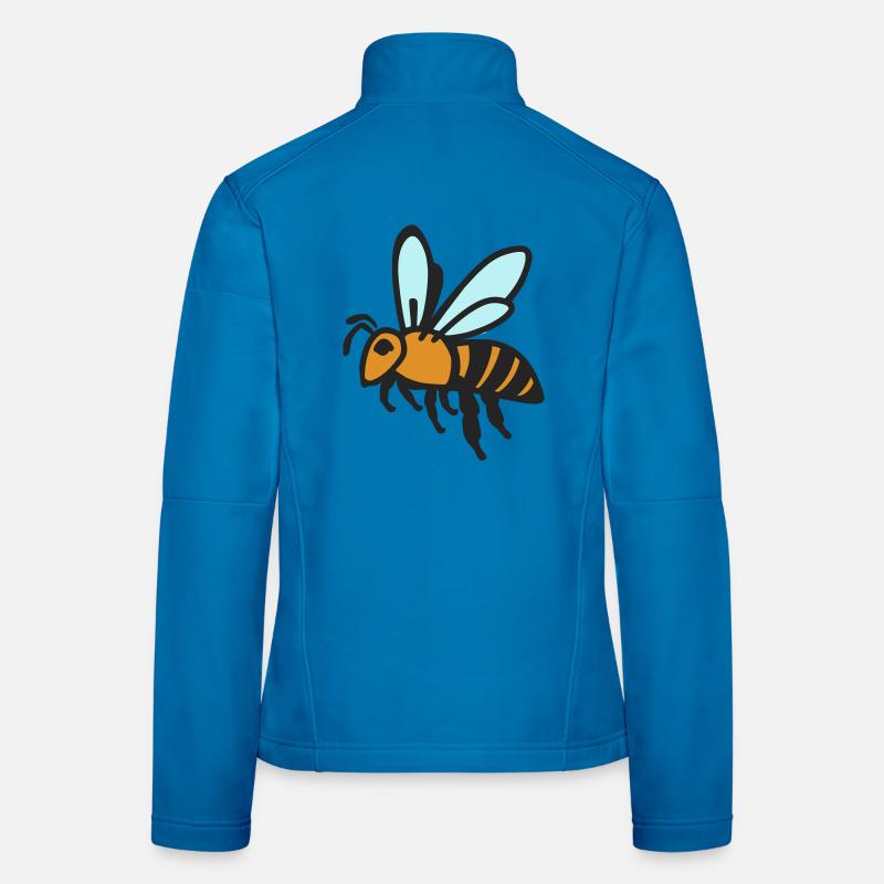 Biene Frauen Softshelljacke
