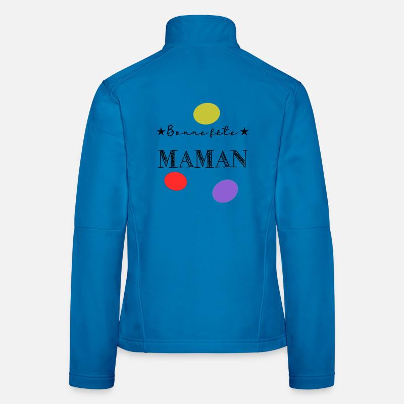 MAMA. MUTTERTAG. SCHÖNEN MUTTERTAG Frauen Softshelljacke