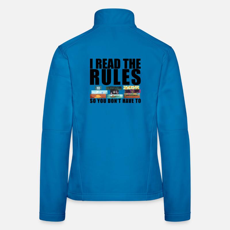 Rules Saying Women's Softshell Jacket