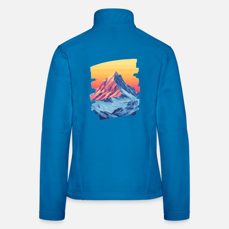 Berge Klettern Kletterer Wandern Frauen Softshelljacke