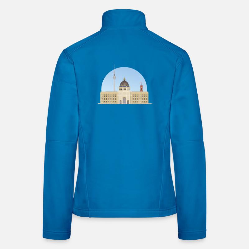 Palais de Berlin (alias Forum Humboldt) Veste en tissu softshell Femme