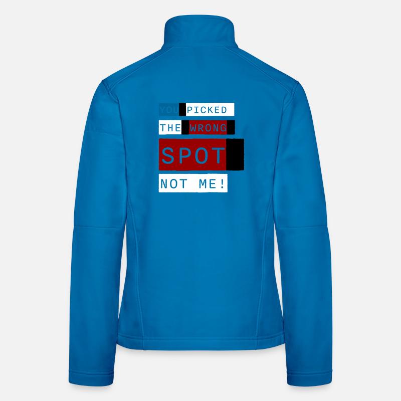 Wrong Spot – Édition Concert Veste en tissu softshell Femme