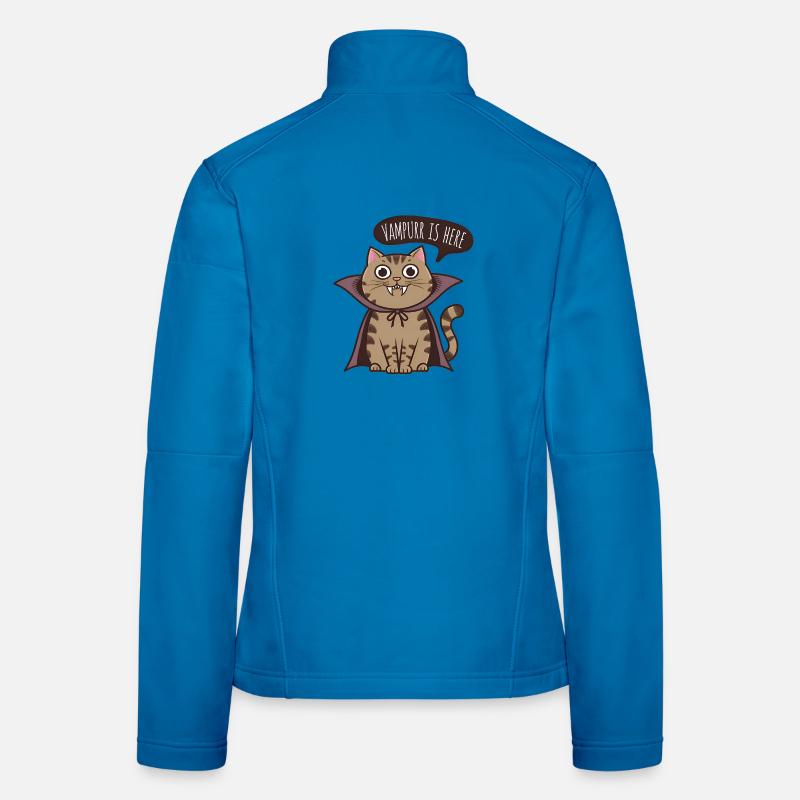 The vampire is here Women's Softshell Jacket