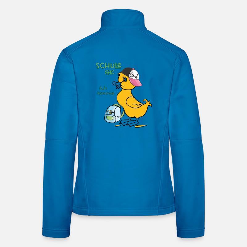 L’école ok, j’arrive Veste en tissu softshell Femme