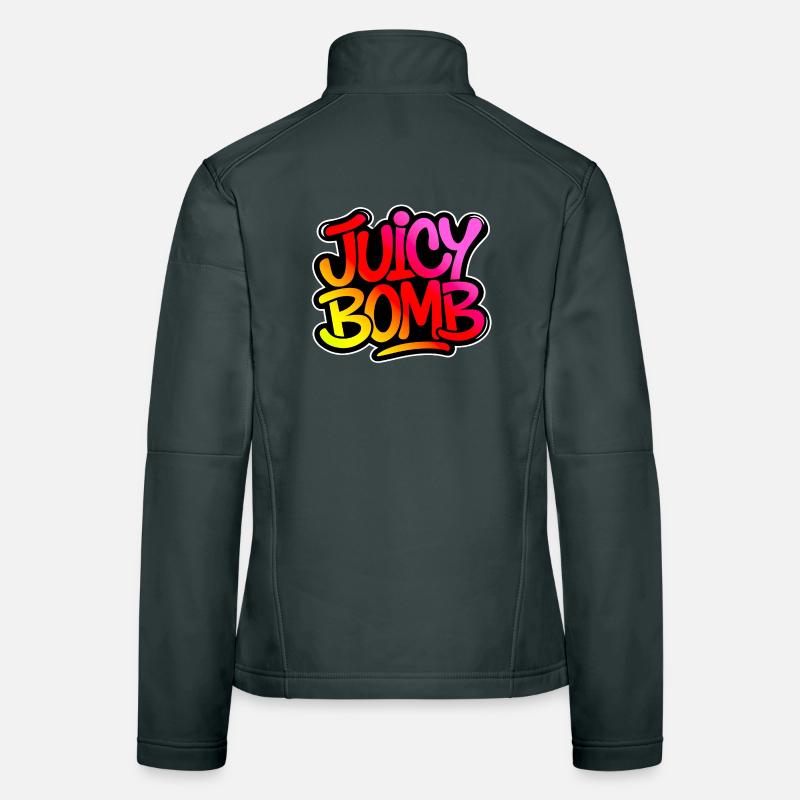 Bombe juteuse Veste en tissu softshell Femme