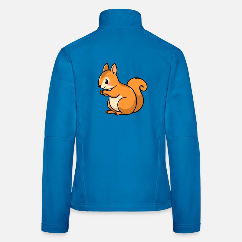 Écureuil Veste en tissu softshell Femme