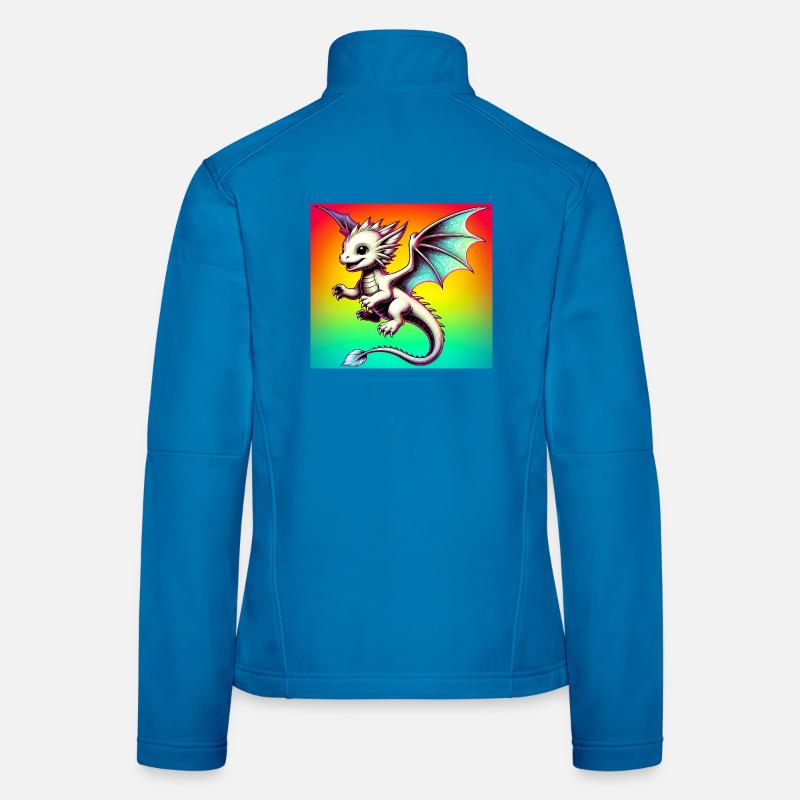 Drache Frauen Softshelljacke
