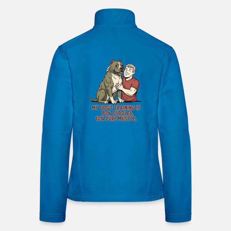 L’éducation de mon chien... Veste en tissu softshell Femme