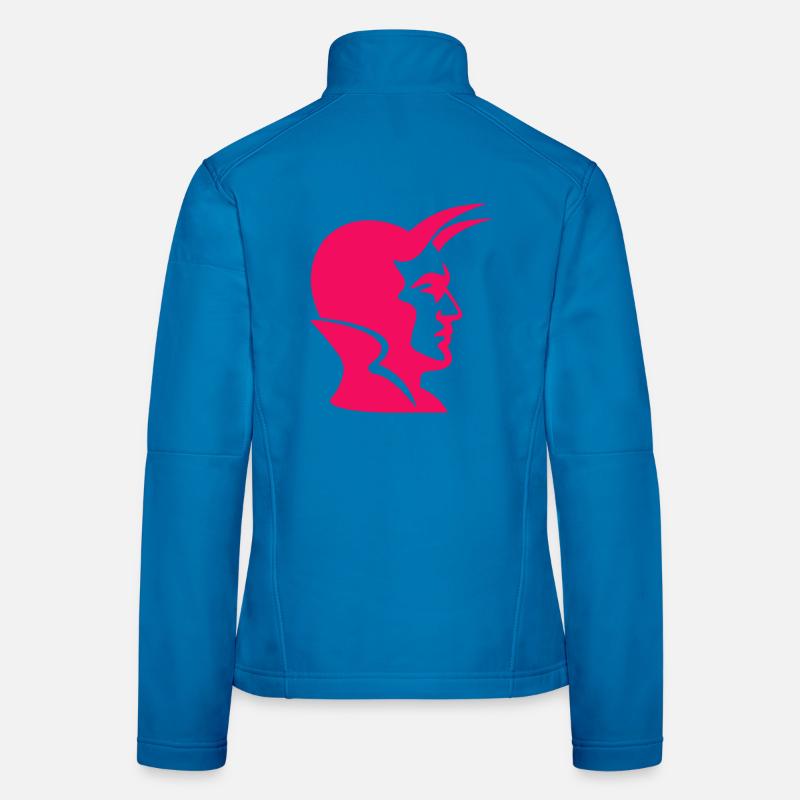 Devil Pop Art Women's Softshell Jacket
