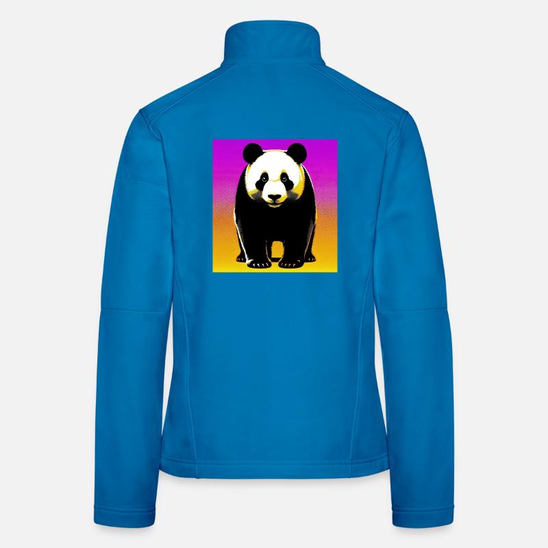Panda Frauen Softshelljacke