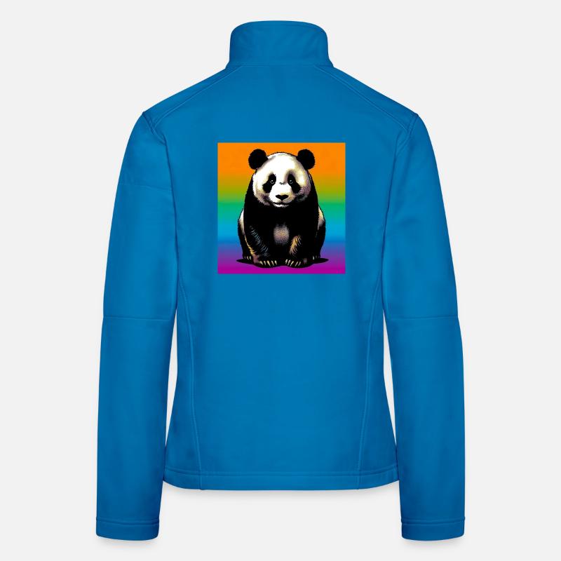 Panda Frauen Softshelljacke