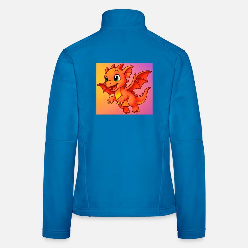 Drache Frauen Softshelljacke