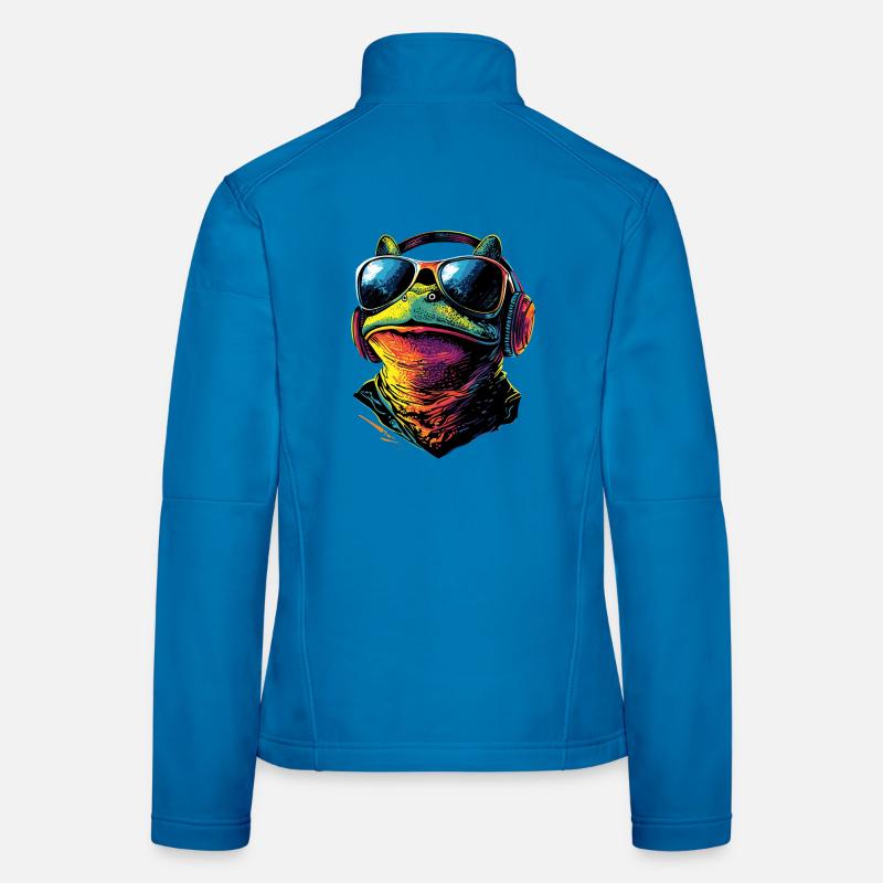 Frog Little Toad Tree Frog Frog Prince Frogs Women's Softshell Jacket