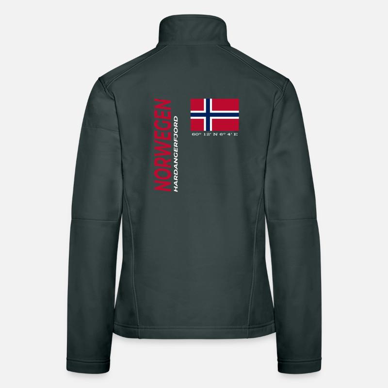 Hardangerfjord Frauen Softshelljacke