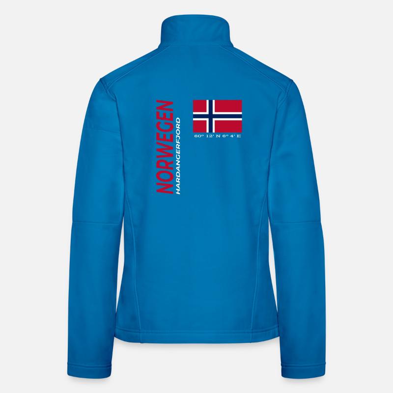 Hardangerfjord Frauen Softshelljacke
