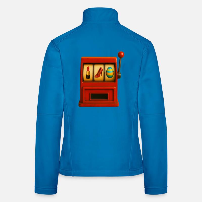 Einarmiger Bandit mit Accessoires  Frauen Softshelljacke