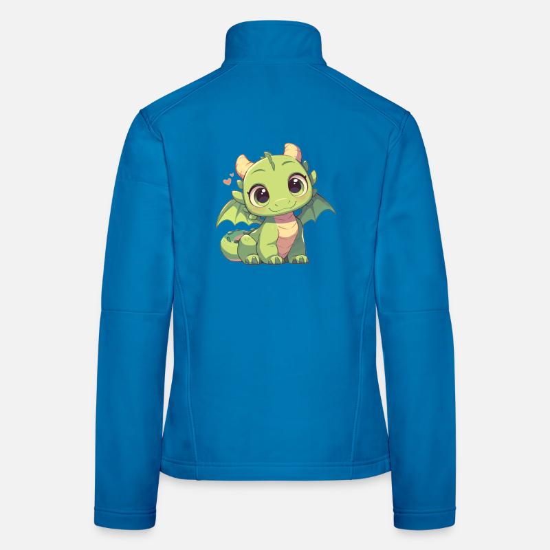 Drachen Drache Frauen Softshelljacke